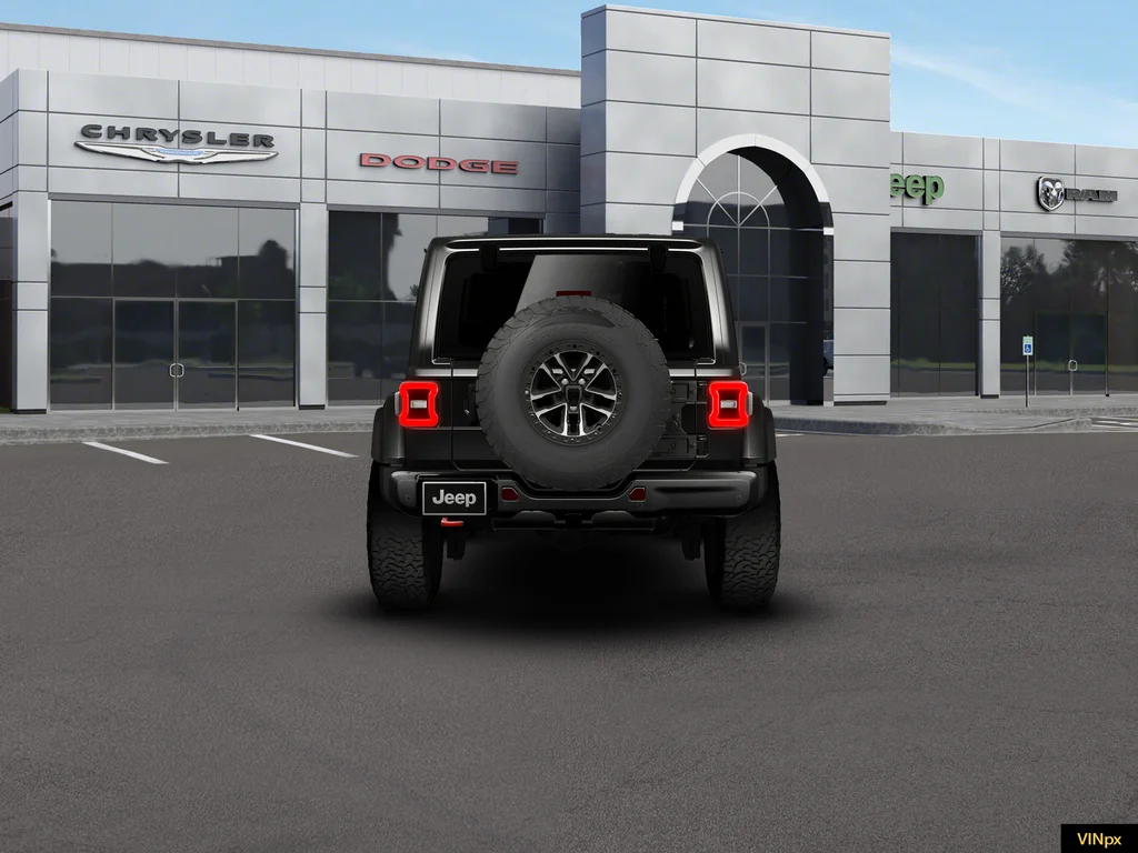 New 2026 Black Clear-Coat Exterior Paint Jeep Rubicon X image 5
