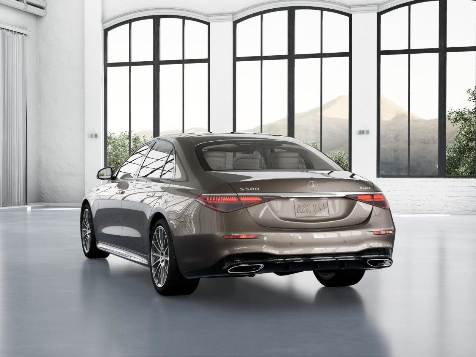 New 2026 Sonoran Brown Metallic Mercedes-Benz S 580 image 70