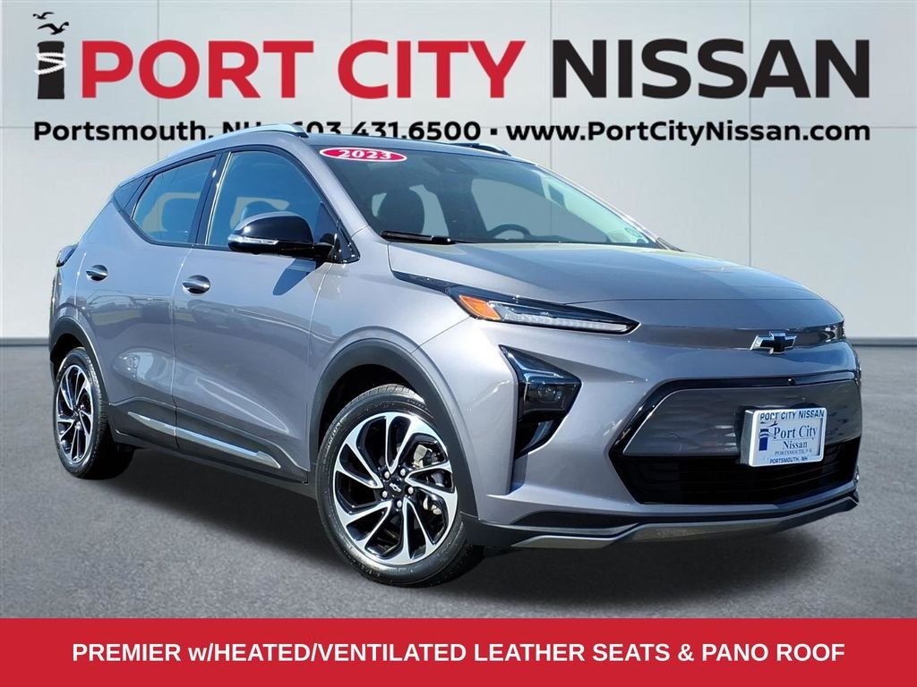 Used 2023 Gray Ghost Metallic Chevrolet Premier EV w/HEATED/VENTILATED SEATS, BOSE & PANO ROOF image 1