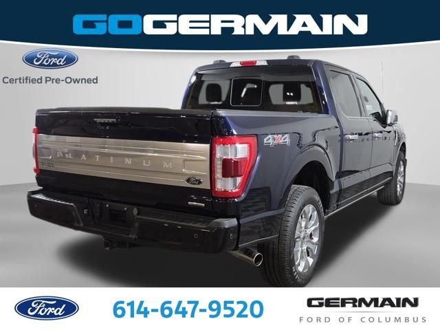 Certified Used 2023 Antimatter Blue Metallic Ford Platinum image 7
