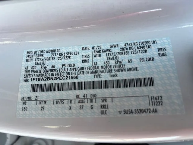 Used 2023 White Ford XLT image 35