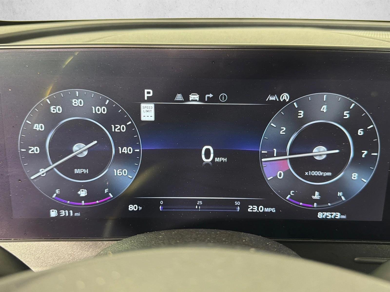 Used 2023 Sapphire Blue Kia SX-Prestige image 29