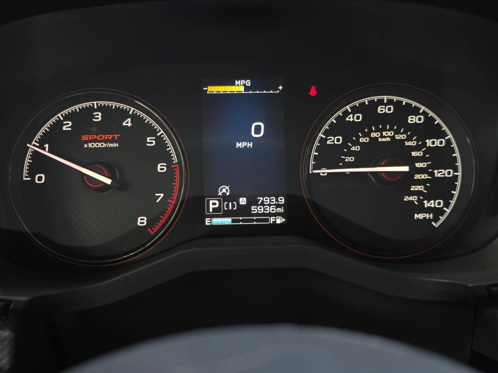 Used 2021 Dark Blue Pearl Subaru Sport image 22