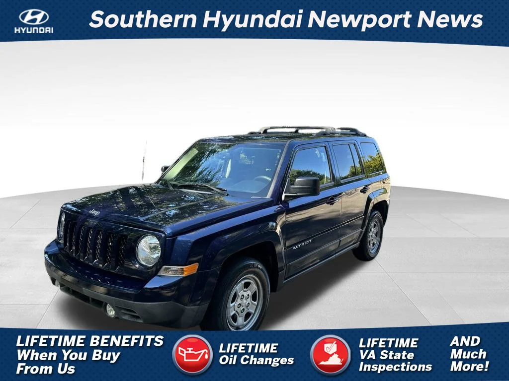 Used 2017 Blue Jeep Sport image 1