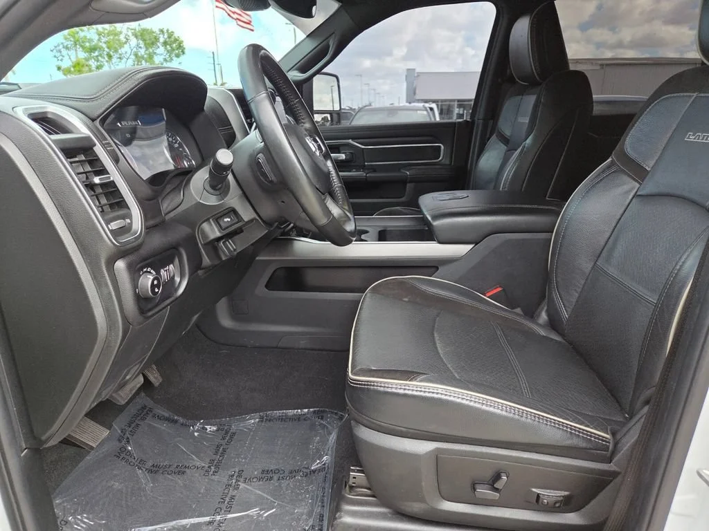 Used 2024 Bright White Clearcoat Ram Laramie image 22