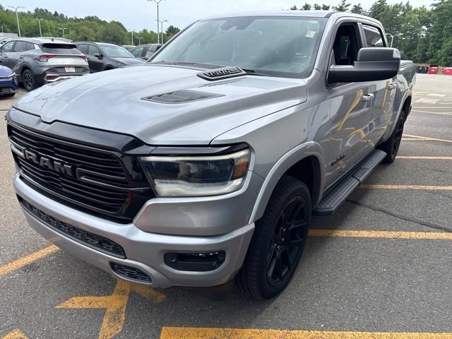 Used 2021 Billet Silver Metallic Clearcoat Ram Laramie image 3