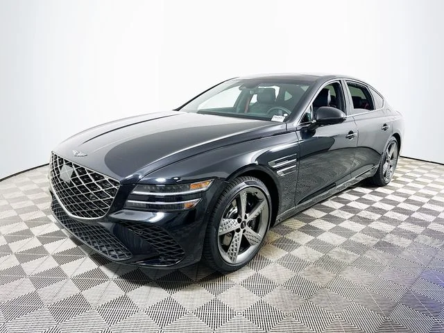 New 2026 Black Genesis 3.5T Sport Prestige image 8