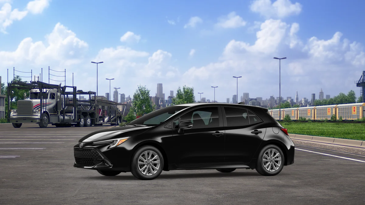 New 2026 Midnight Black Metallic Toyota SE image 3