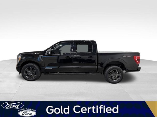 Certified Used 2023 Agate Black Metallic Ford XLT image 2