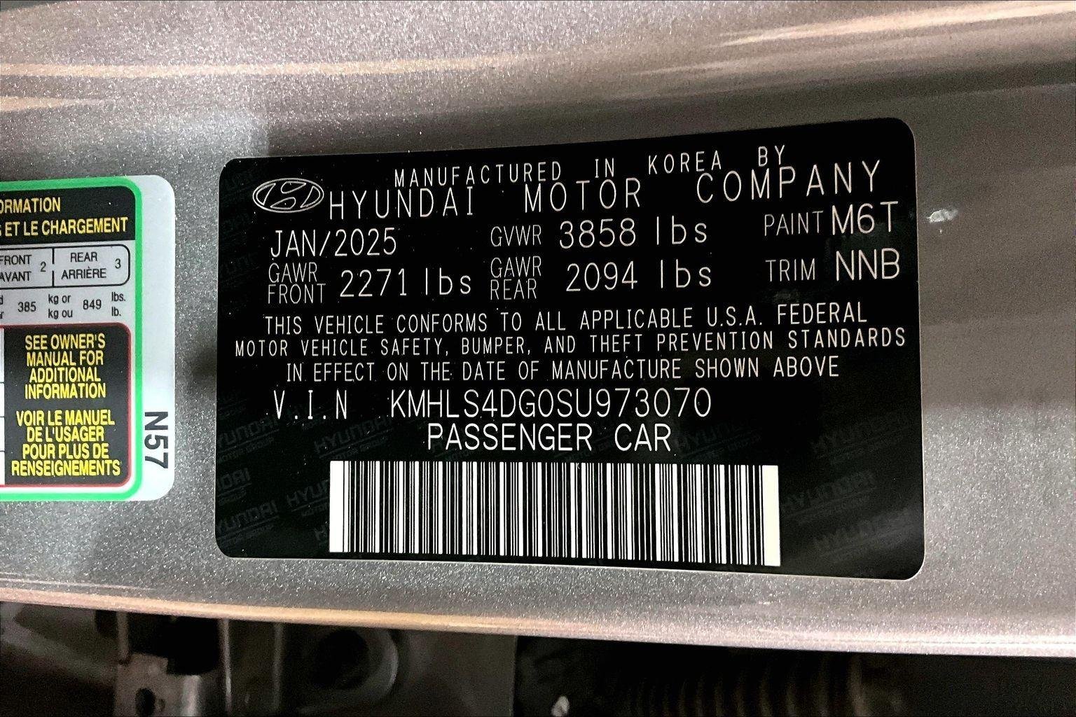 Used 2025 Fluid Metal Hyundai SEL Convenience image 36
