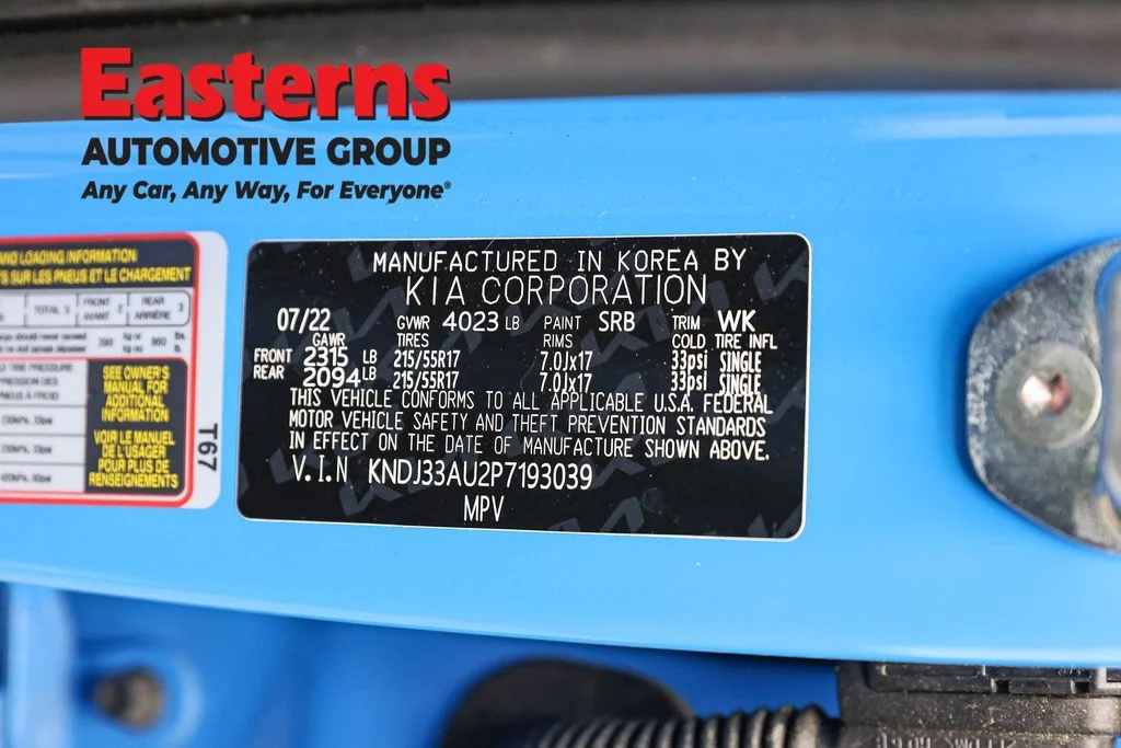 Used 2023 Blue Kia EX image 36