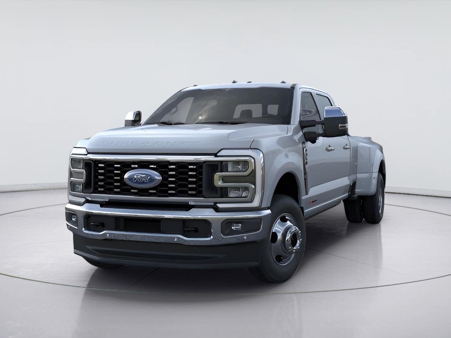 New 2026 Glacier Gray Metallic Tri-Coat Ford F-350® Lariat® image 2