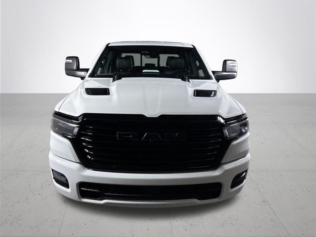 New 2026 Bright White Clear-Coat Exterior Paint RAM Laramie image 3