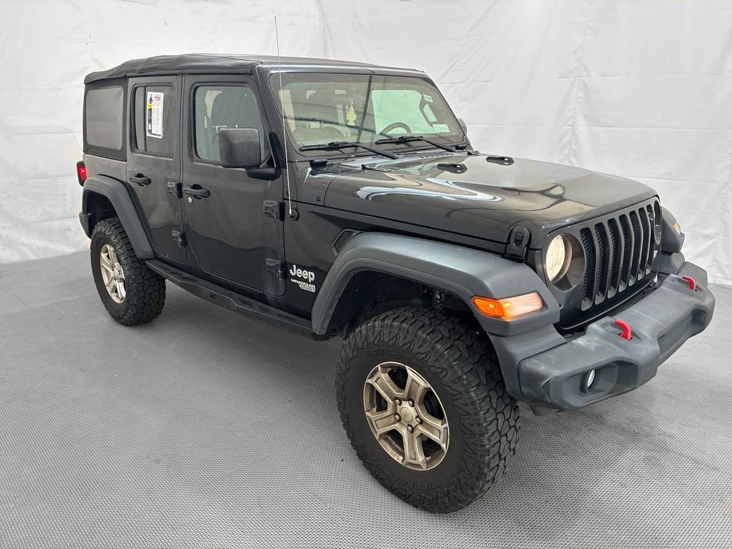 Used 2018 Black Jeep Unlimited Sport S image 8