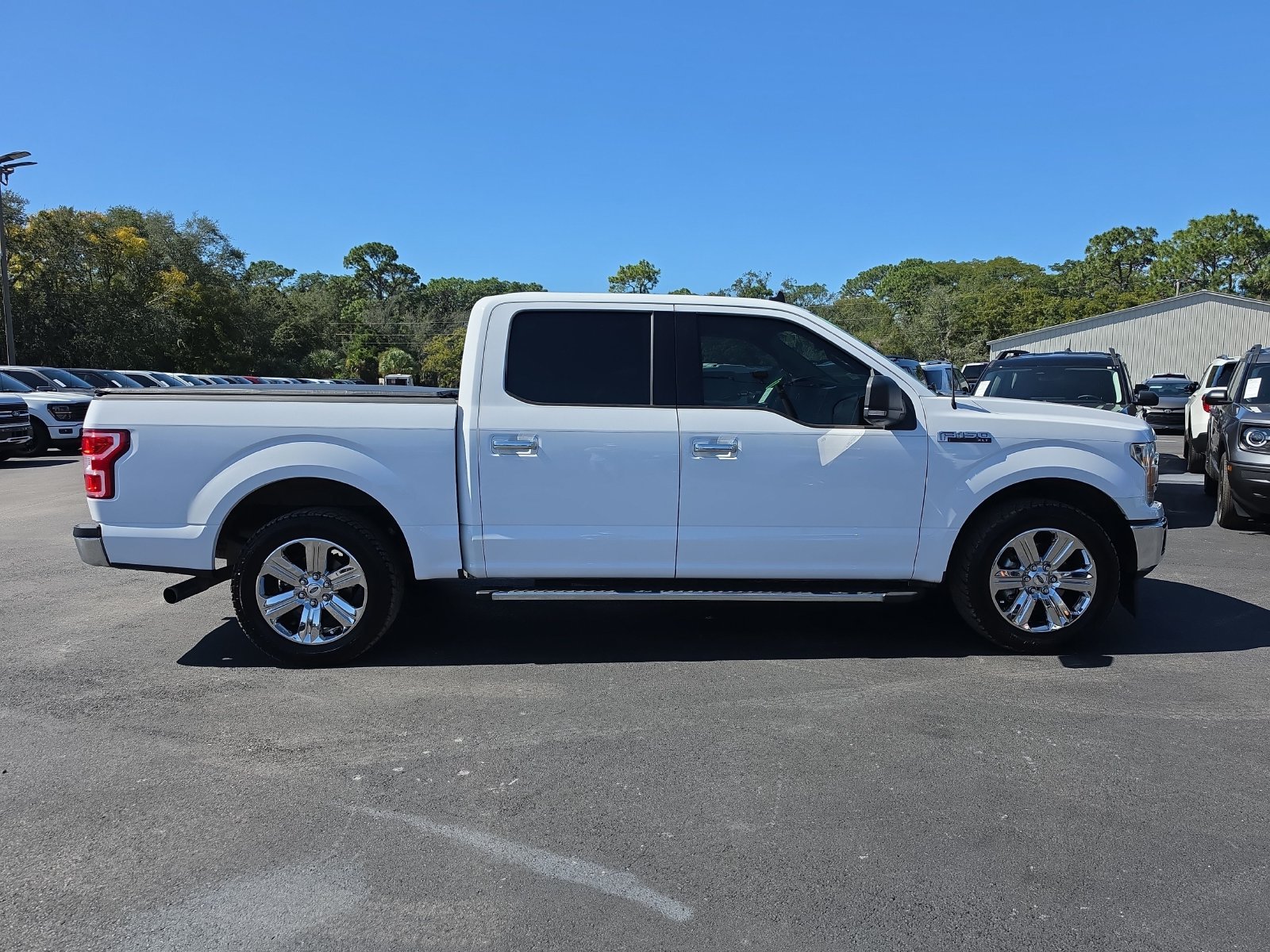 Used 2019 Ford F-150 XLT with VIN 1FTEW1CP1KKD71372 for sale in Spring Hill, FL