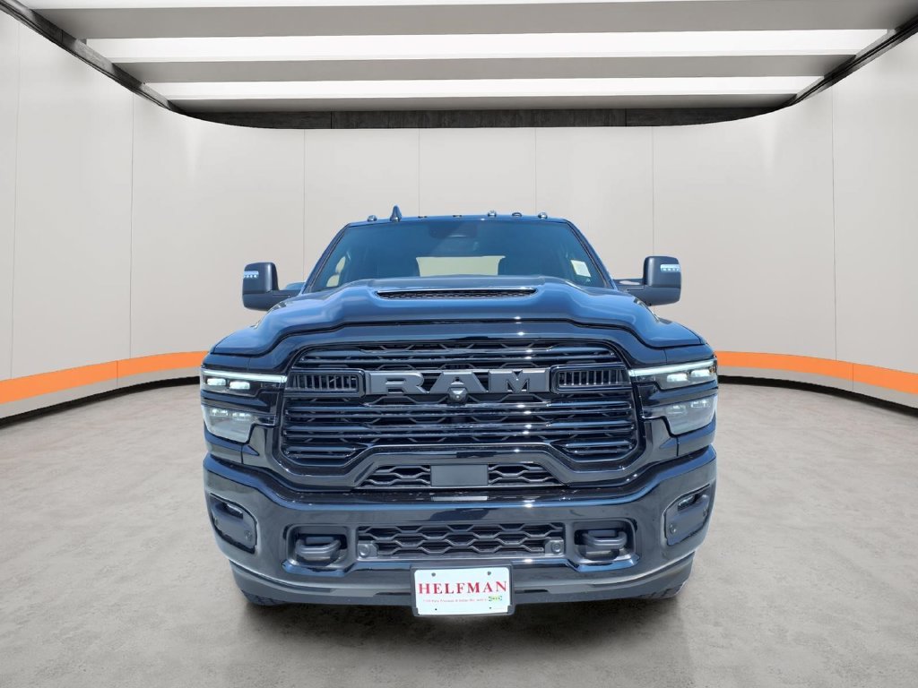 New 2027 Diamond Black Crystal Pearl-Coat Exterior Paint RAM Laramie image 2