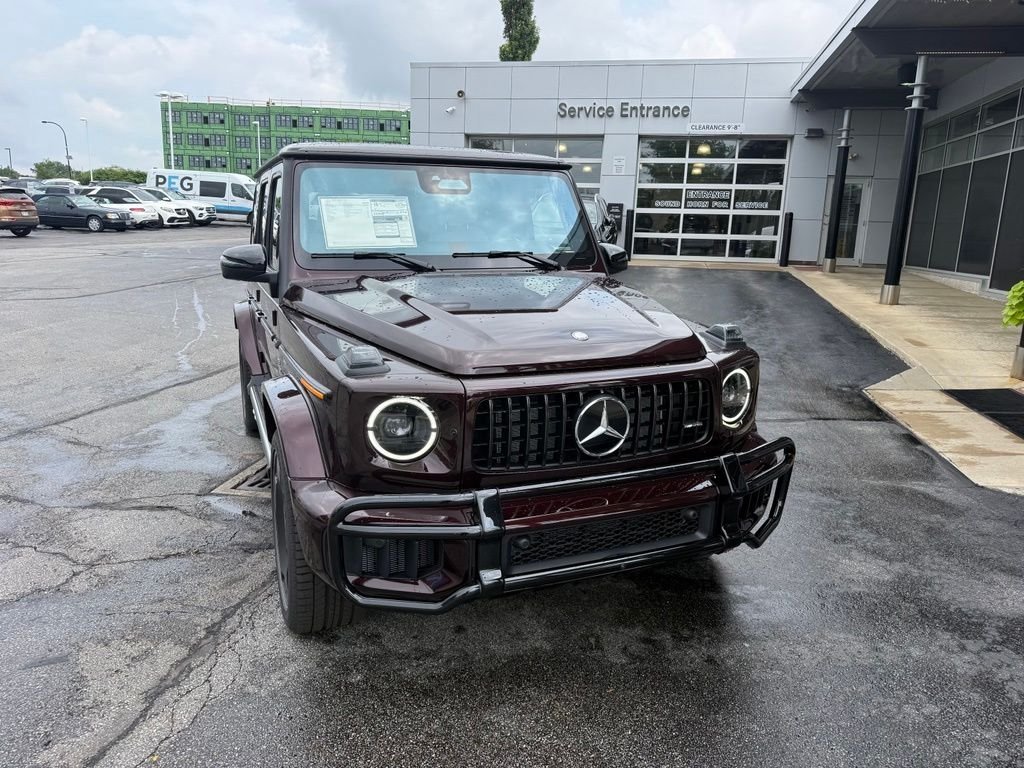 New 2027 MANUFAKTUR Rubellite Red Metallic Mercedes-Benz AMG® G 63 SUV image 3