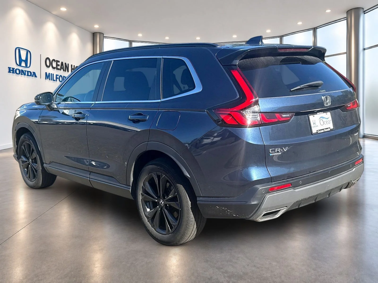 Used 2024 Canyon River Blue Metallic Honda Sport Touring image 8