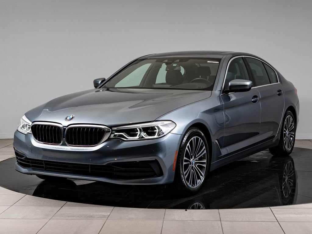 Used 2019 Bluestone Metallic BMW 540i xDrive image 1