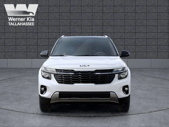 New 2025 Clear White / Black Roof Kia S image 2