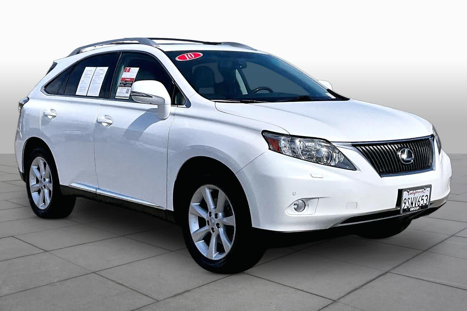 Used 2010 Lexus RX 350 with VIN JTJZK1BA3A2410307 for sale in Folsom, CA