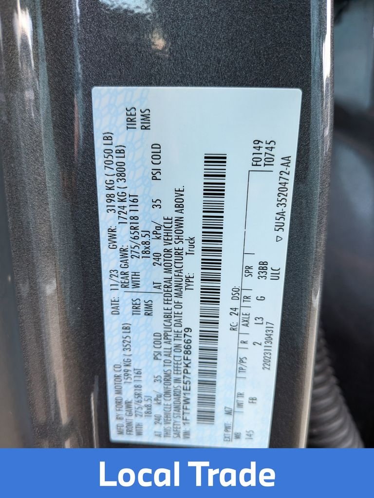 Used 2023 Gray Ford XLT image 8