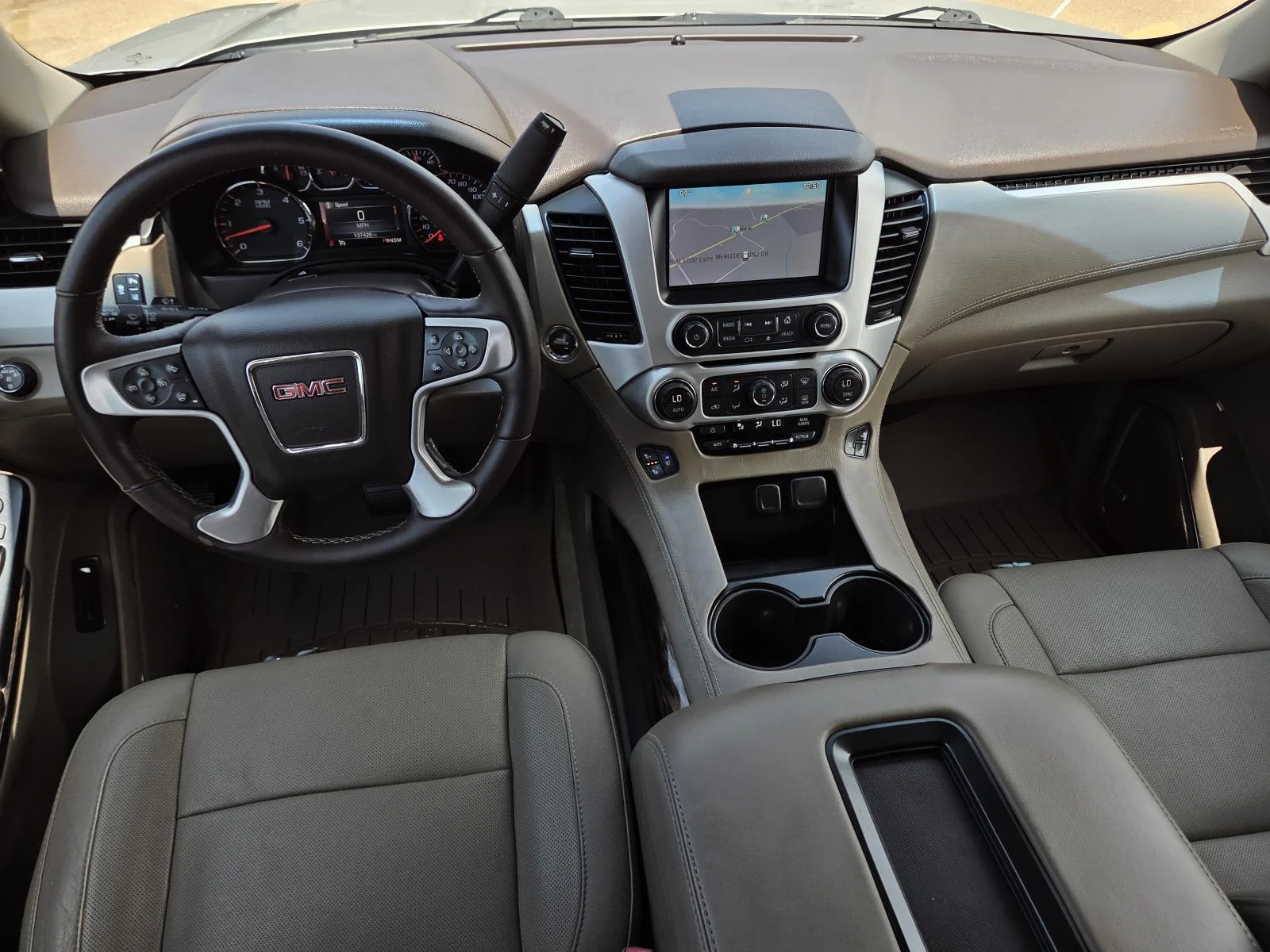 Used 2015 CHAMPAGNE SILVER METALLIC GMC SLT image 15