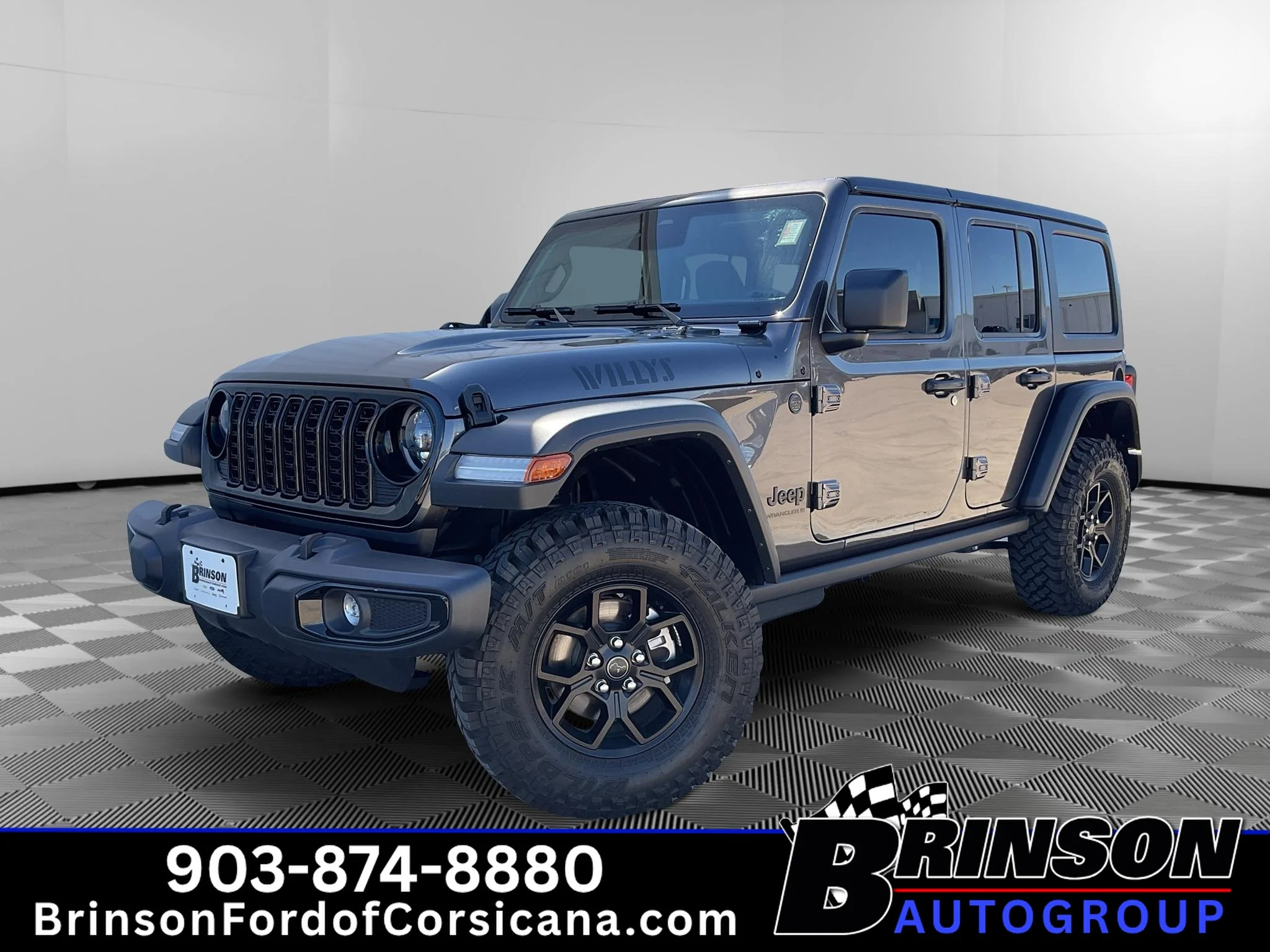 Used 2026 Granite Crystal Metallic Clearcoat Jeep Willys image 1