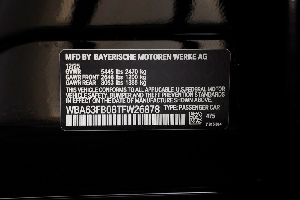 New 2026 Black Sapphire Metallic BMW M440i xDrive image 26