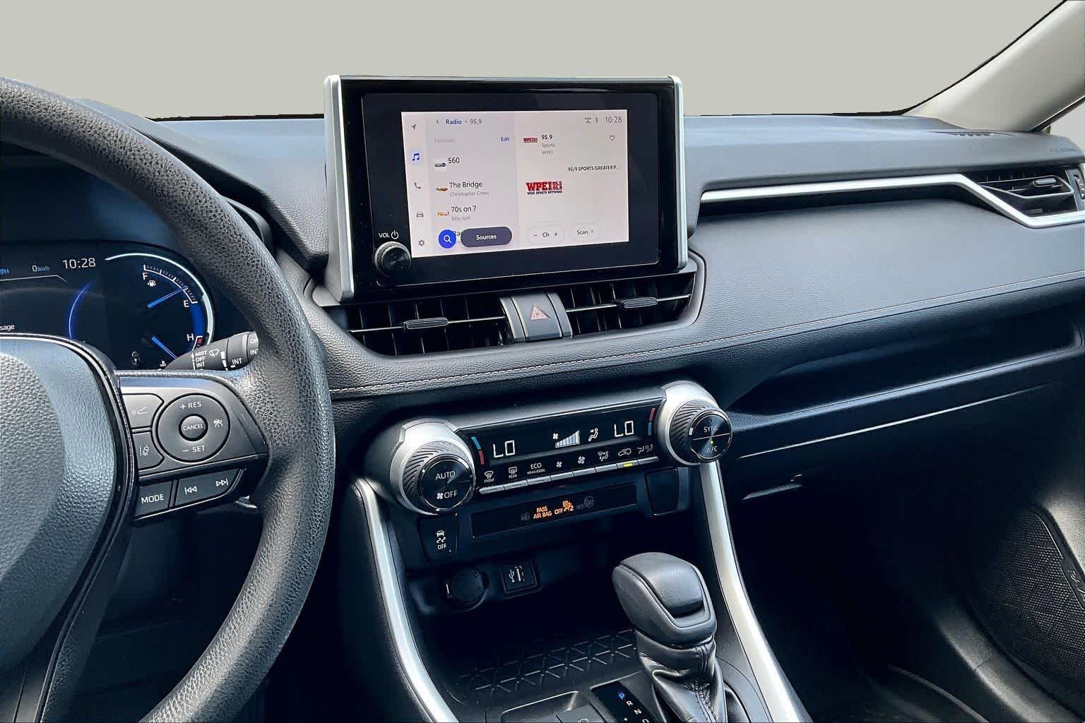 Used 2024 Midnight Black Metallic Toyota Hybrid XLE image 7