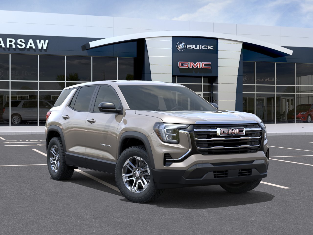 Used 2026 Riverstone Metallic GMC AWD Elevation image 7