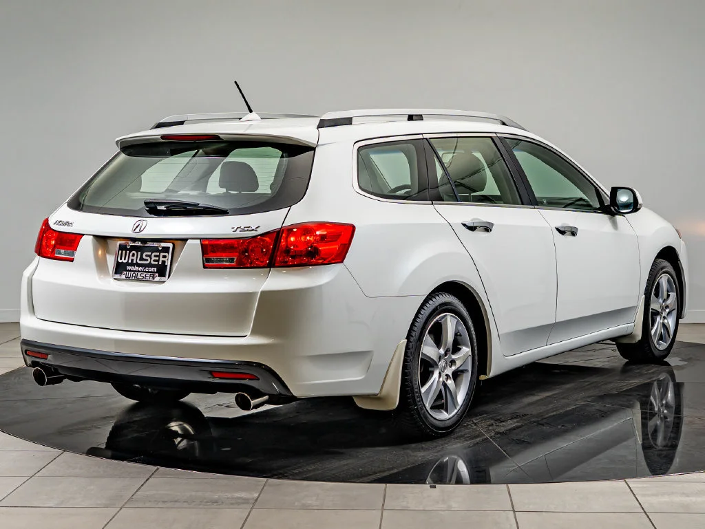Used 2012 Bellanova White Pearl Acura 5dr Sport Wgn I4 Auto Tech Pkg image 10