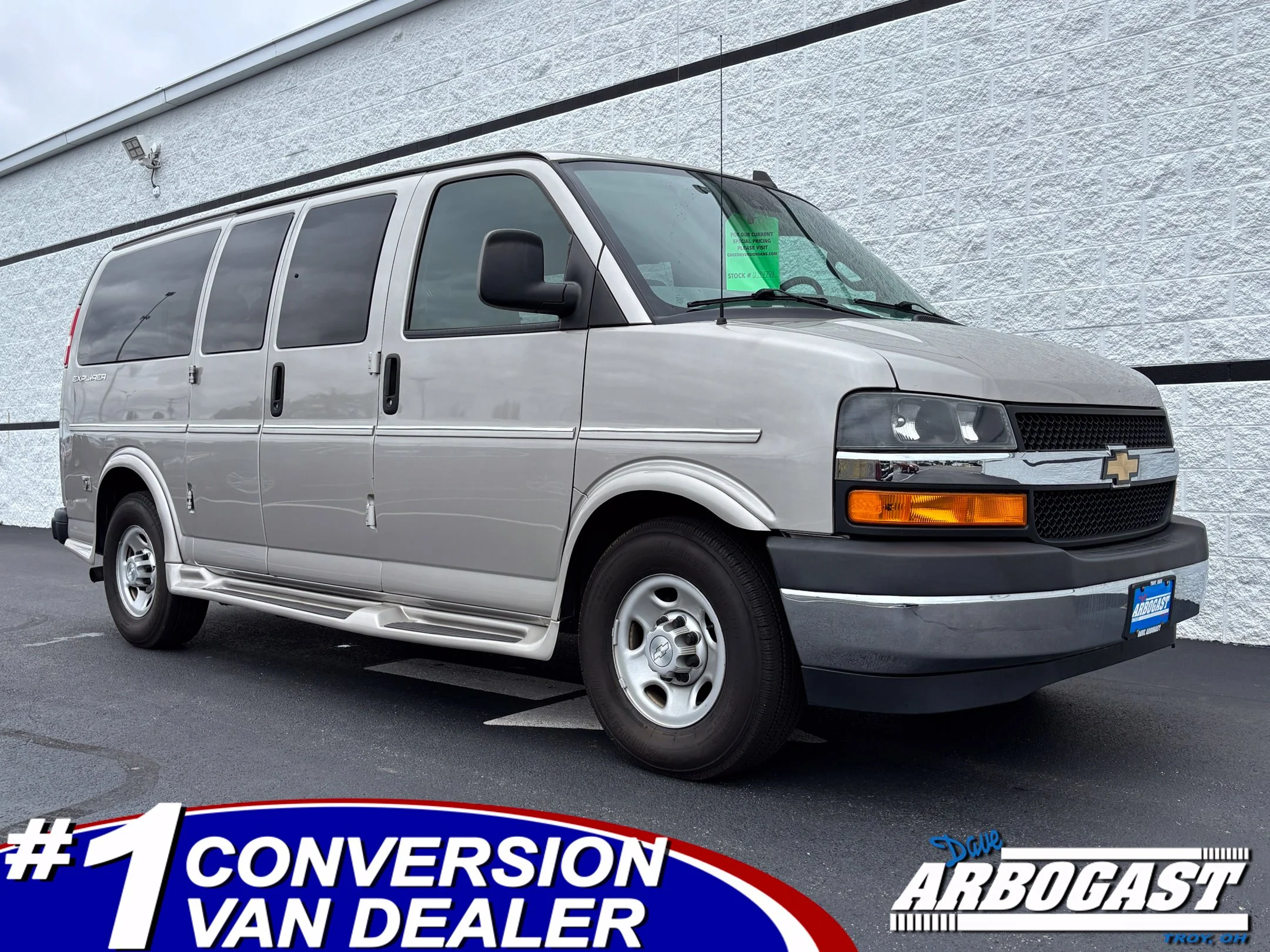 Used 2019 Silver Chevrolet Express Explorer Limited SE image 1