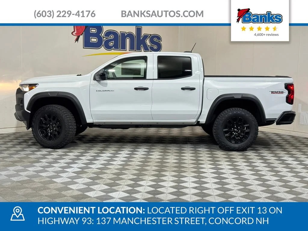 New 2026 Summit White Chevrolet Trail Boss image 5