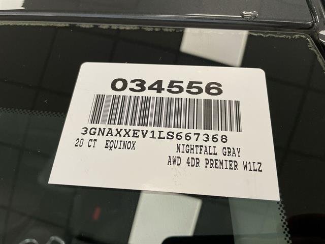 Certified Used 2020 NIGHTFALL GRAY METALLIC Chevrolet Premier image 33