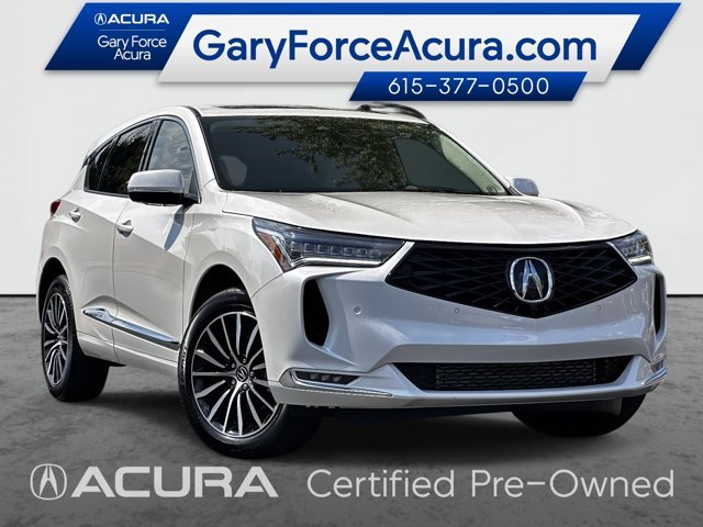 Used 2025 Platinum White Pearl Acura SH-AWD ADVANCE image 1