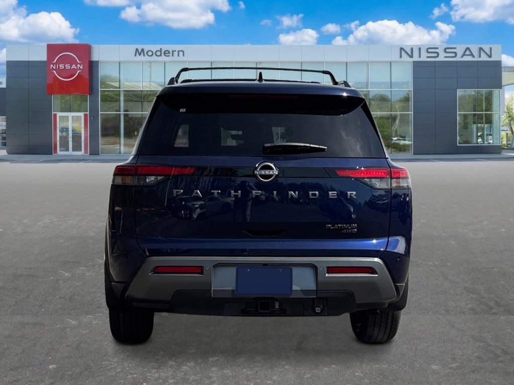 New 2026 Deep Ocean Blue Pearl Nissan Platinum image 4