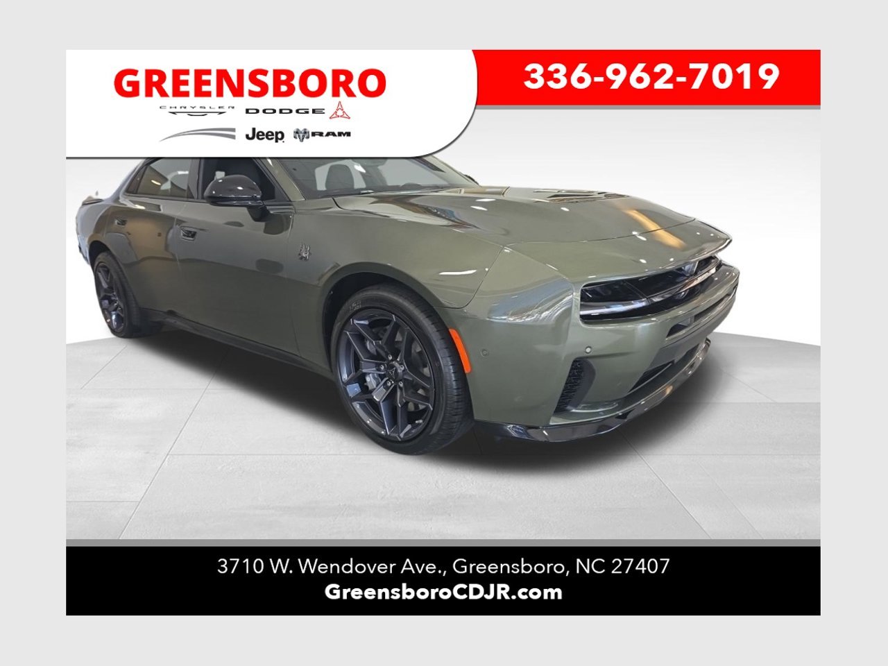 New 2027 Green Machine Dodge Scat Pack image 1