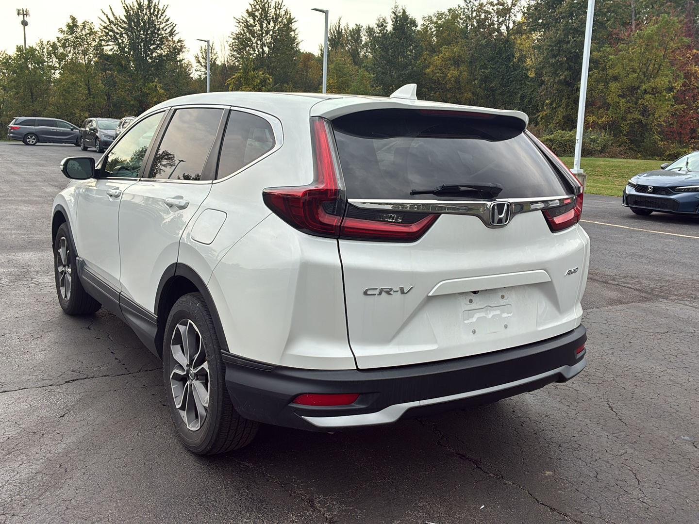 Used 2020 Platinum White Pearl Honda EX image 22