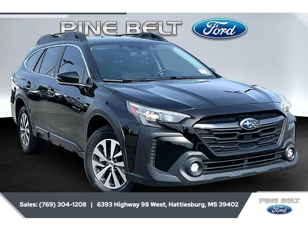 Used 2023 Crystal Black Silica Subaru Premium image 1