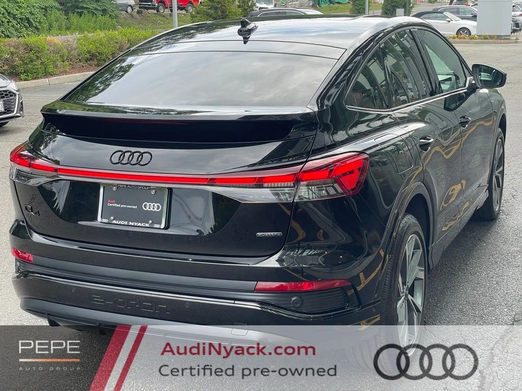 Certified Used 2024 Black Audi Premium Plus image 4