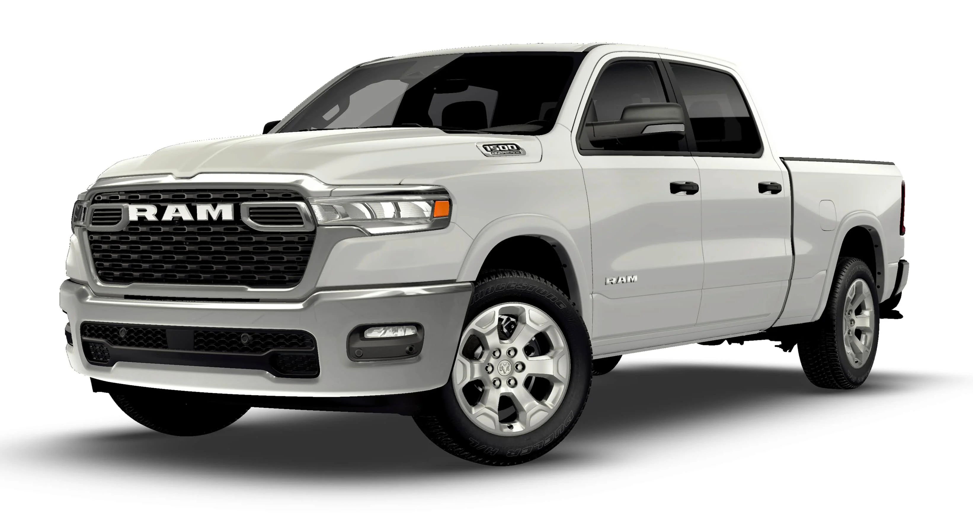 New 2026 Bright White Clear-Coat Exterior Paint RAM BIG HORN image 13