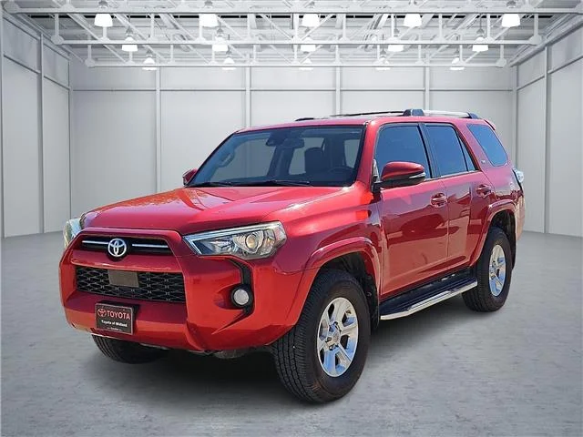 Used 2020 Barcelona Red Metallic Toyota SR5 Premium 4x4 image 1