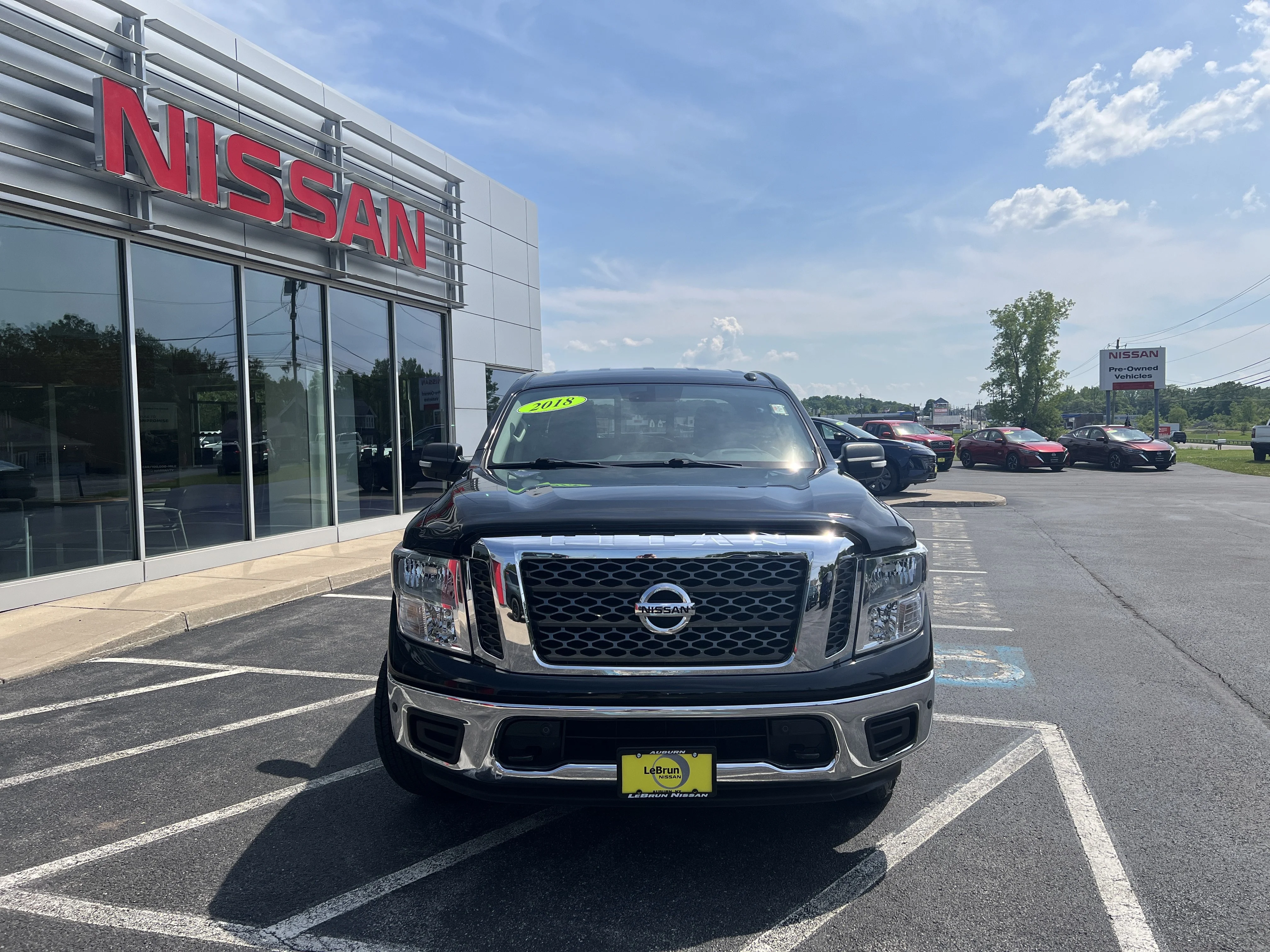 Used 2018 Magnetic Black Nissan SV image 11