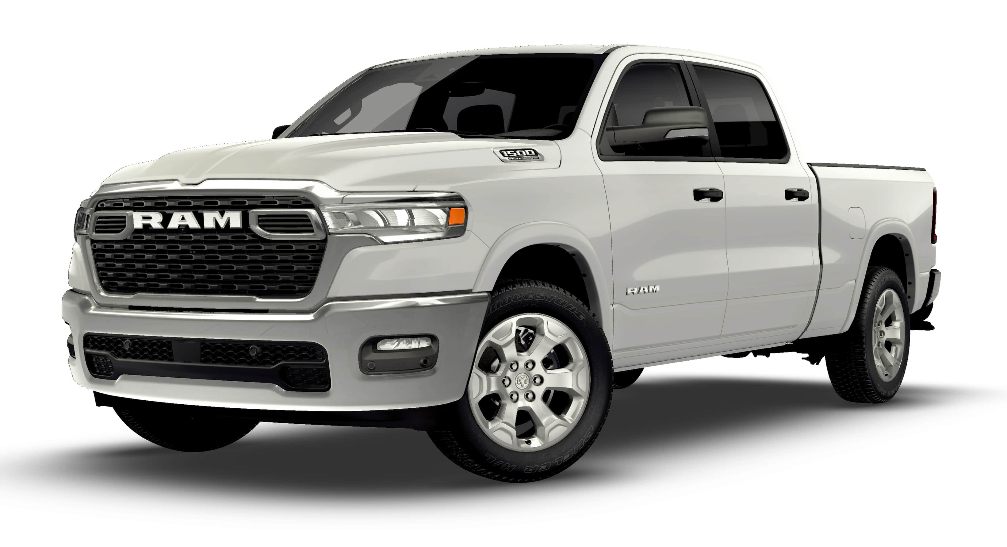 New 2026 Bright White Clear-Coat Exterior Paint RAM BIG HORN image 1
