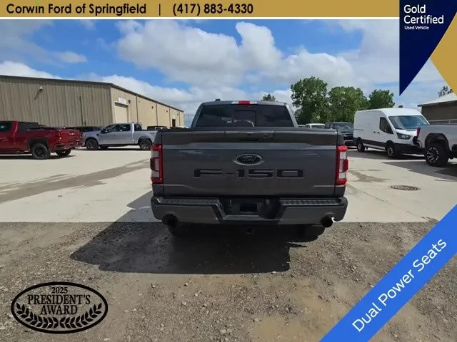 Used 2023 Carbonized Gray Metallic Ford Lariat image 9