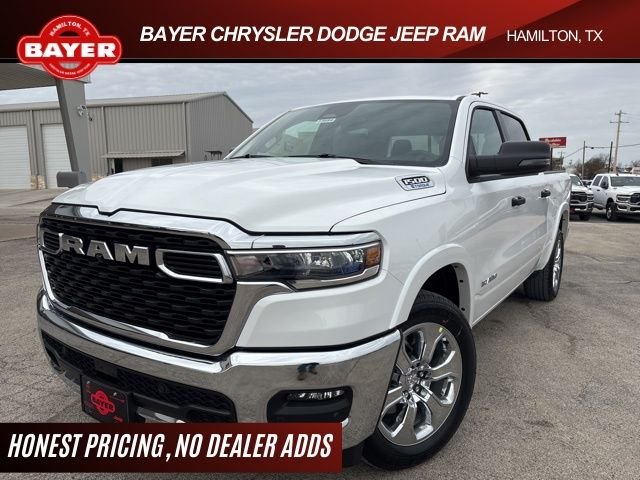 New 2026 Bright White Clear-Coat Exterior Paint RAM Big Horn/Lone Star image 1