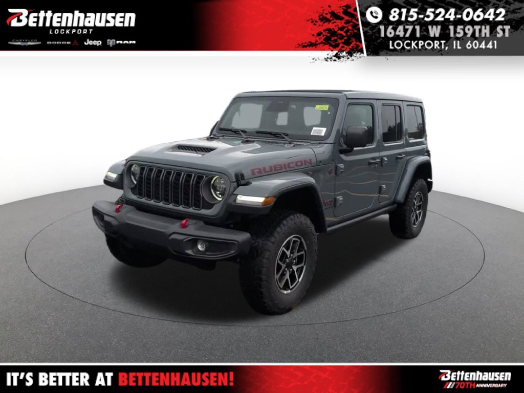 New 2026 Gray Jeep Rubicon image 1