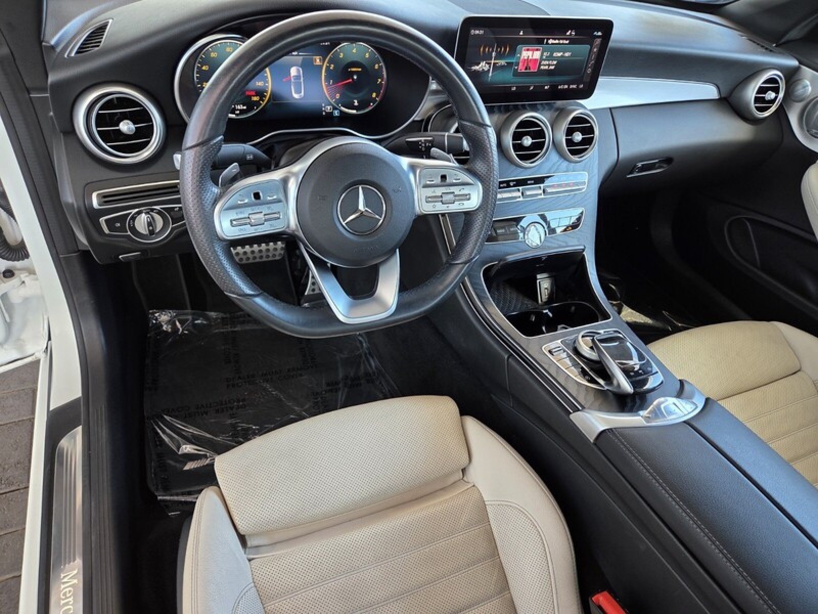 Certified Used 2021 Polar White Mercedes-Benz C 300 image 15