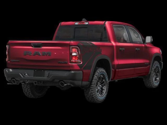 New 2026 Molten Red Pearl-Coat Exterior Paint RAM REBEL image 2